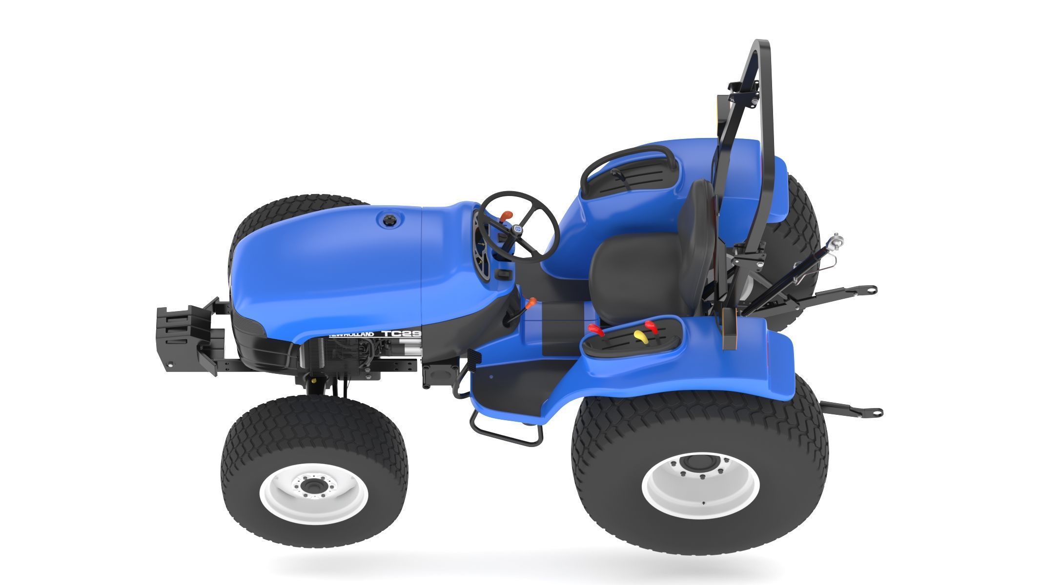 New Holland TC29 Ver 2 3D model_8