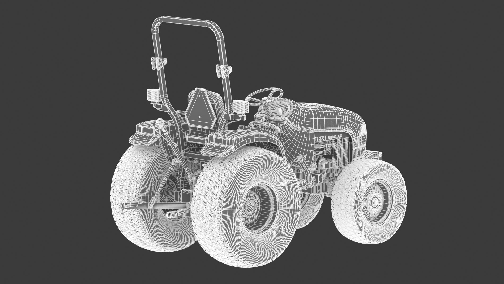 New Holland TC29 Ver 2 3D model_25