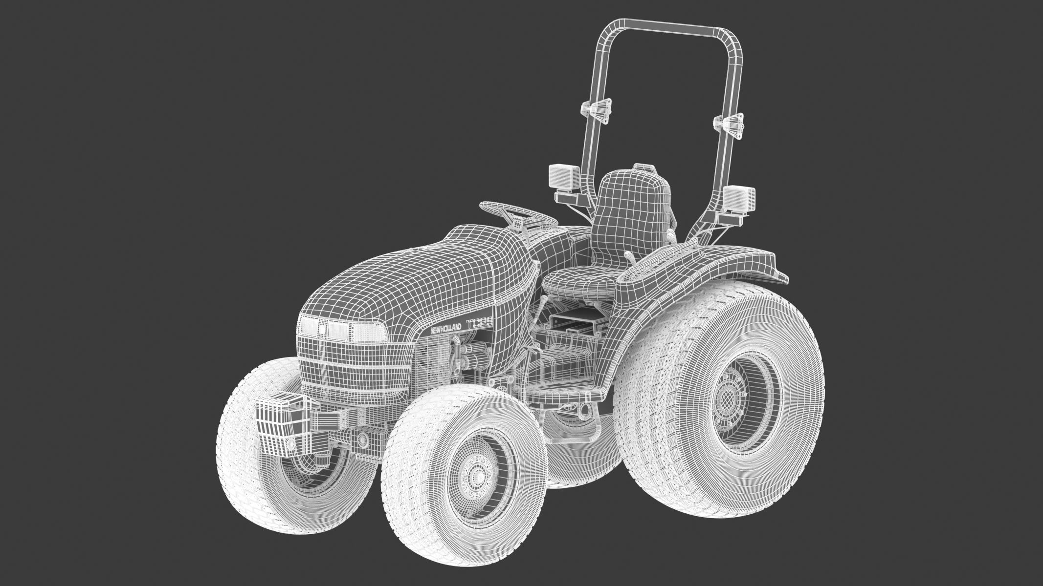 New Holland TC29 Ver 2 3D model_26