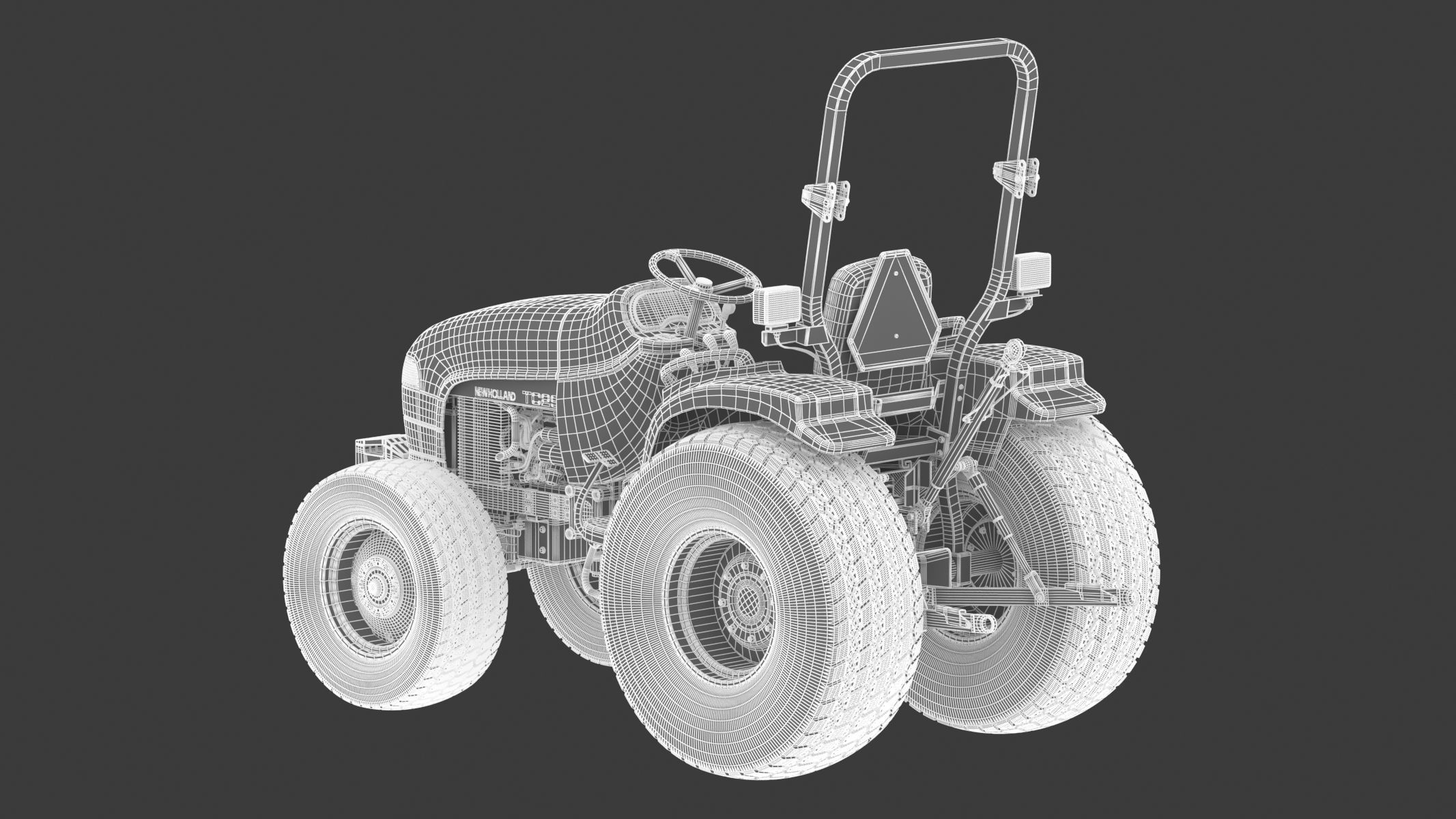 New Holland TC29 Ver 2 3D model_24