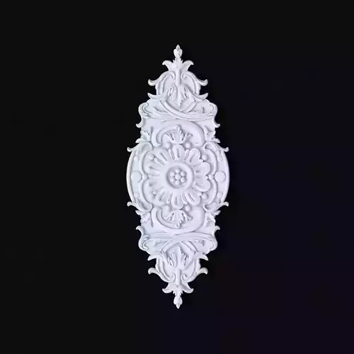 Central decor ornament for furniture