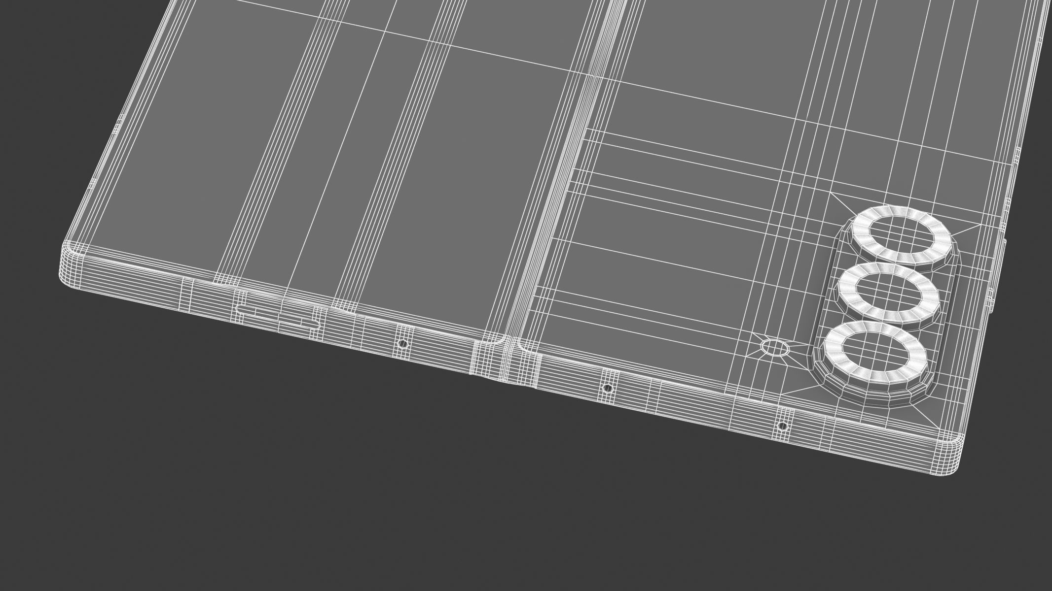 Samsung Galaxy Z Fold6 Silver Shadow 3D model_17