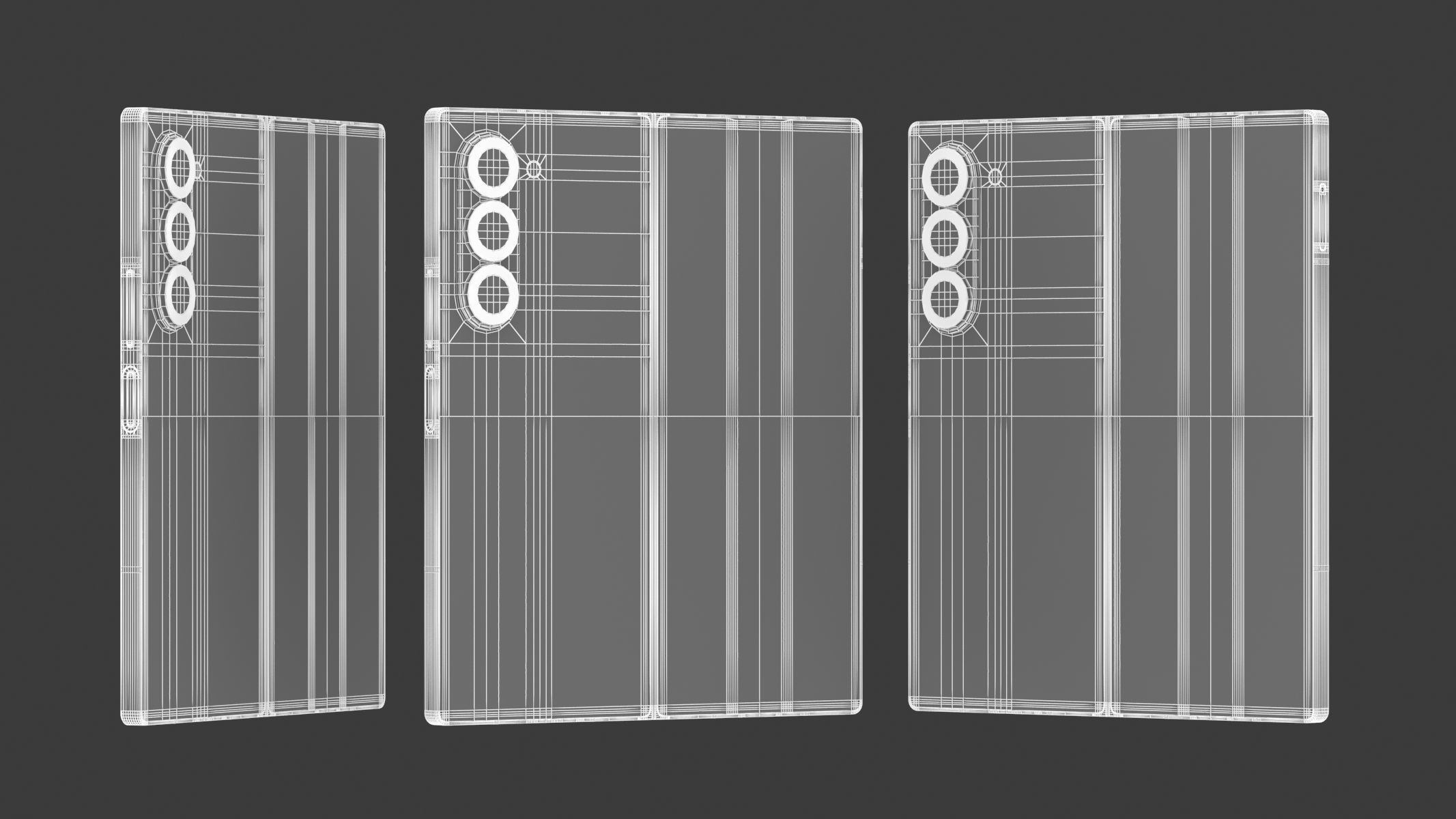 Samsung Galaxy Z Fold6 Silver Shadow 3D model_19