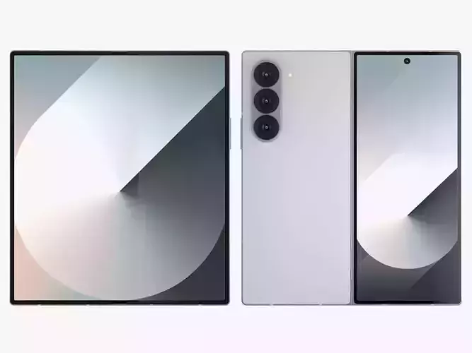 Samsung Galaxy Z Fold6 Silver Shadow