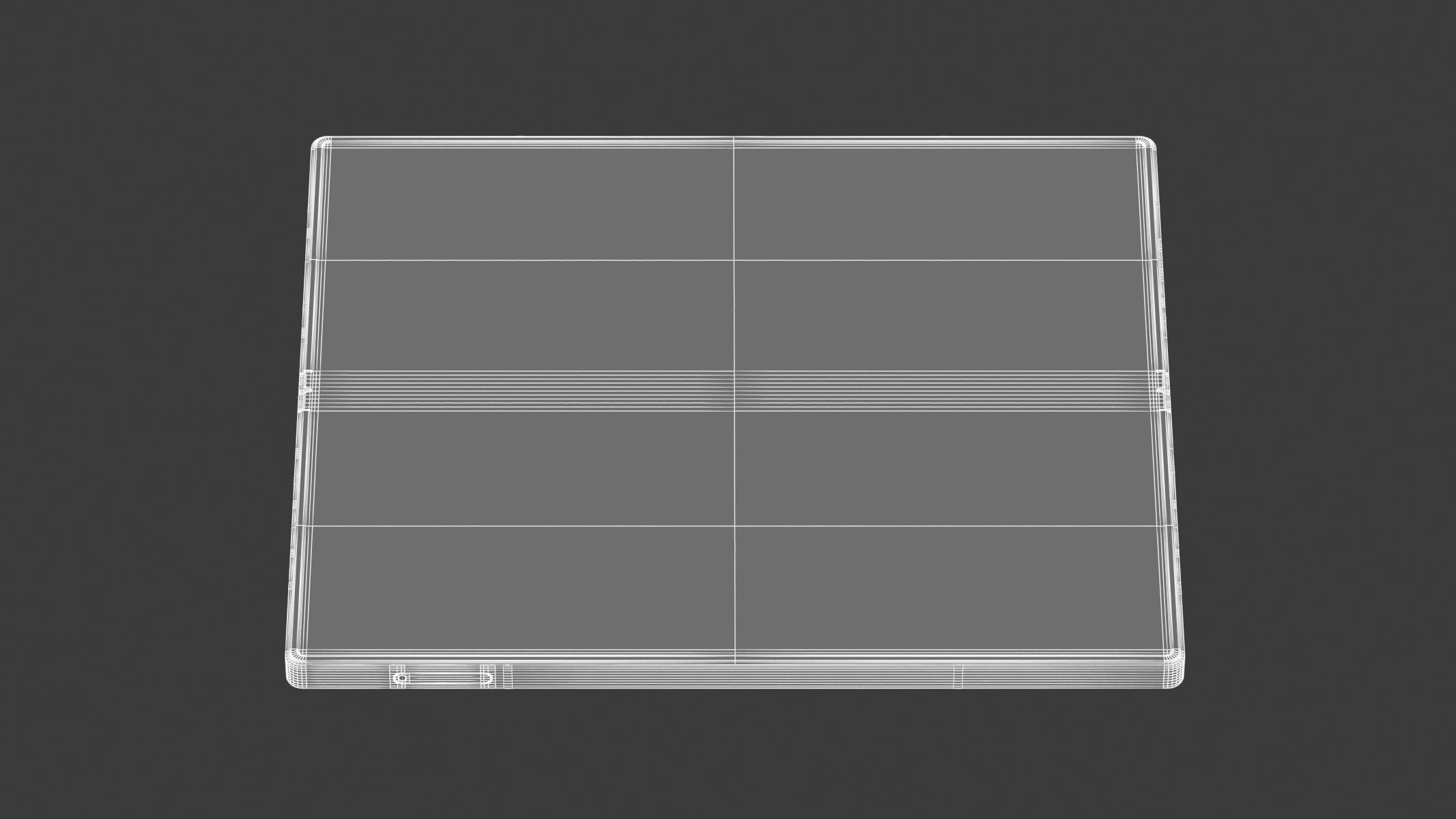 Samsung Galaxy Z Fold6 Silver Shadow 3D model_14