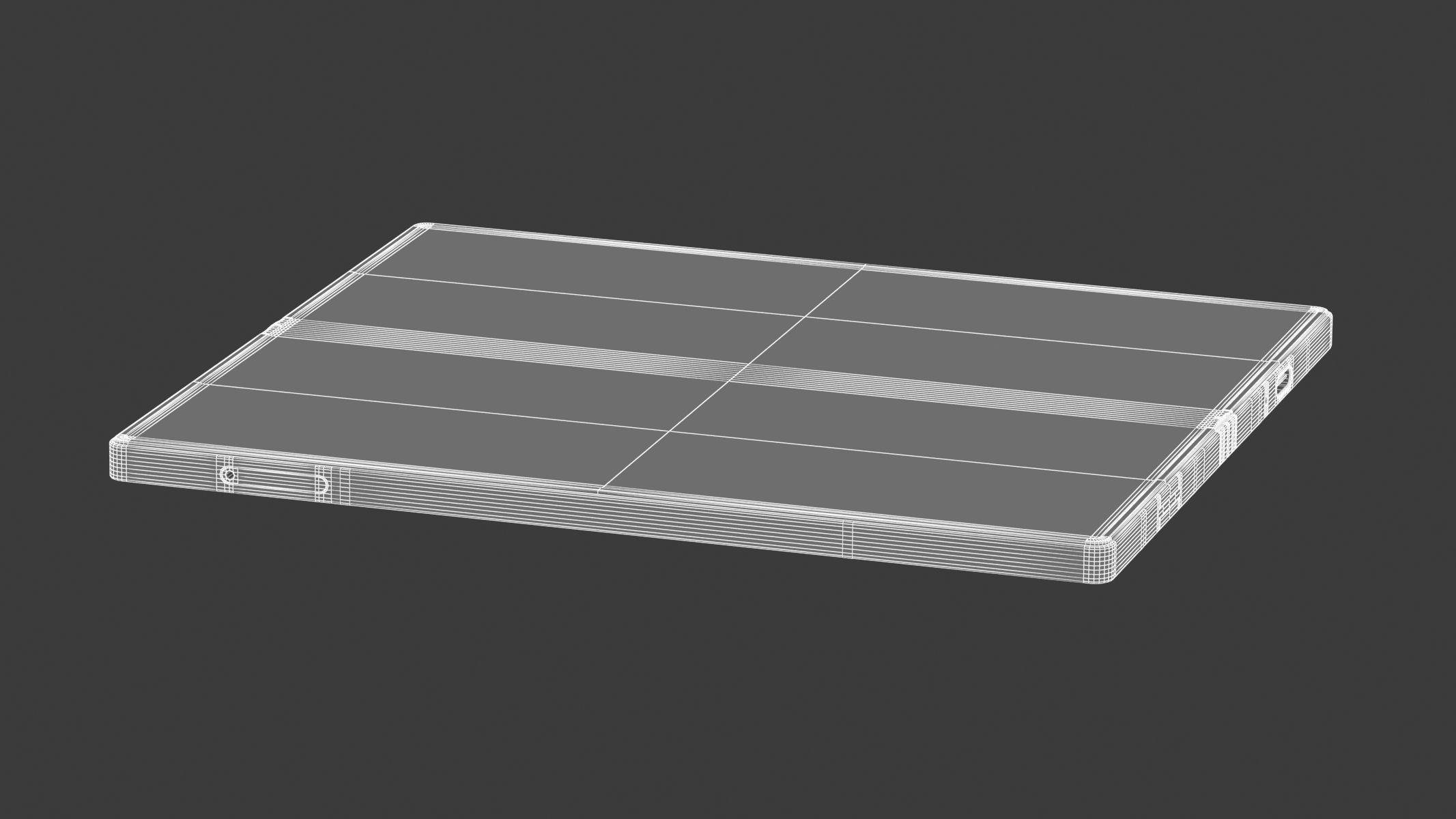 Samsung Galaxy Z Fold6 Silver Shadow 3D model_15