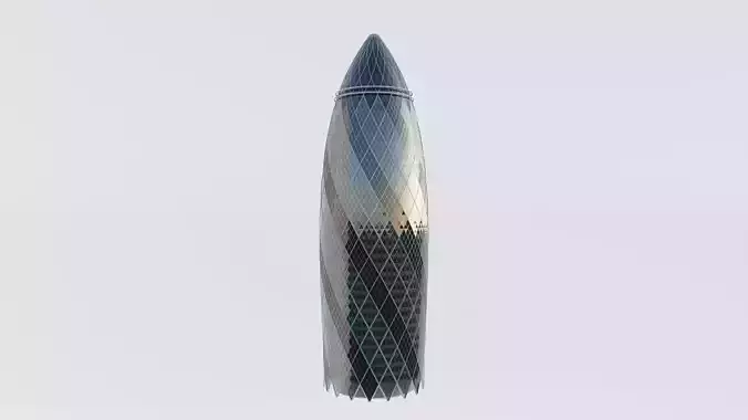 The Gherkin Skyscraper