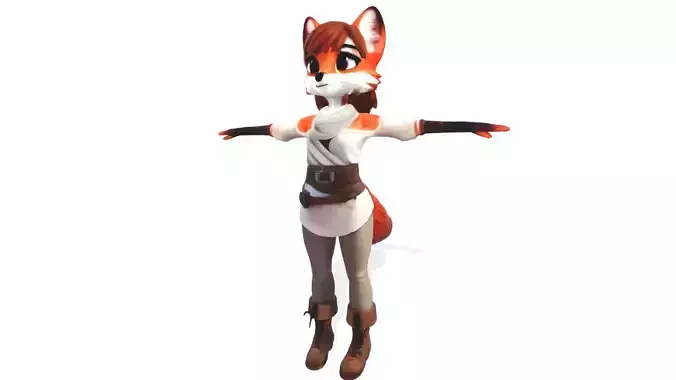 Ember the Brave Fox