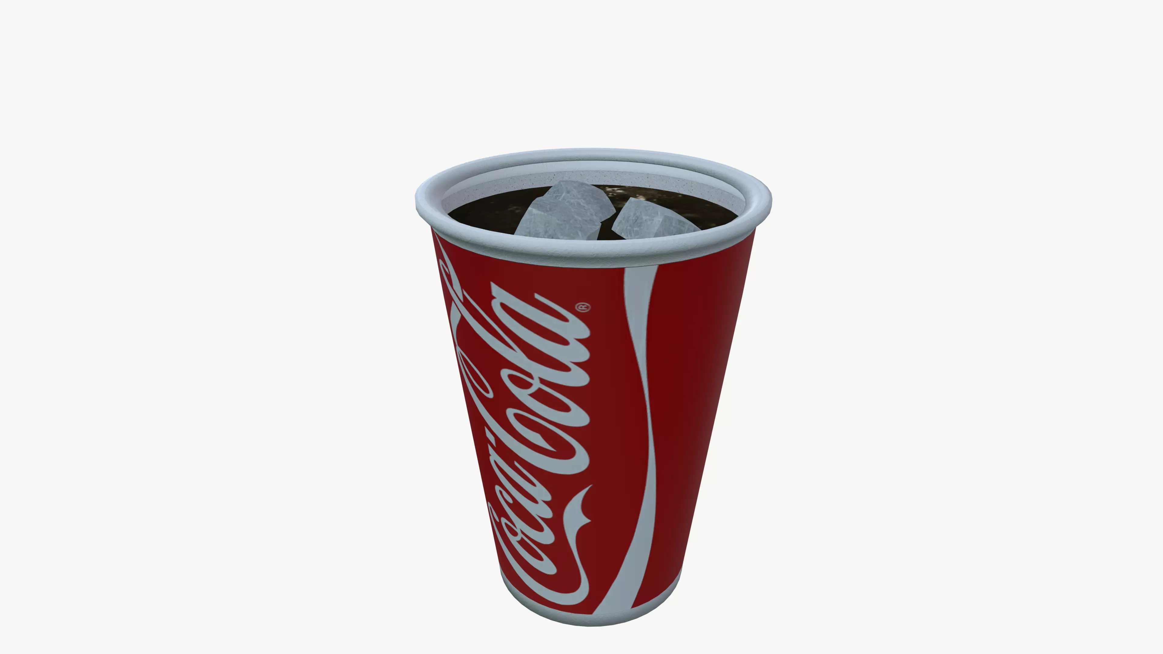 Coca Cola Cup 3D model_0