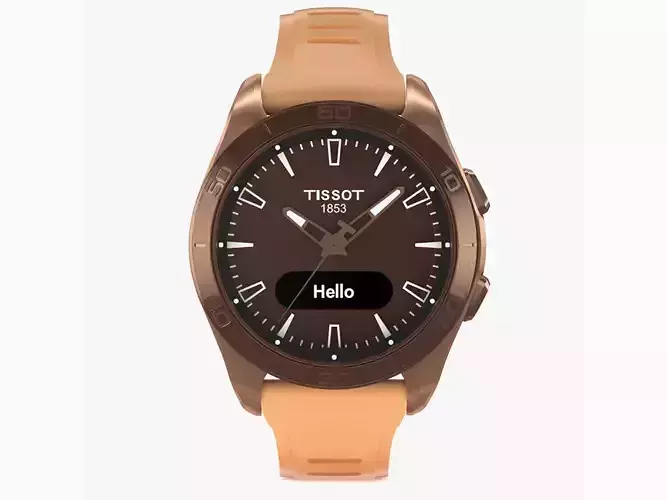 Tissot T-Touch Connect Sport Gold 3D model