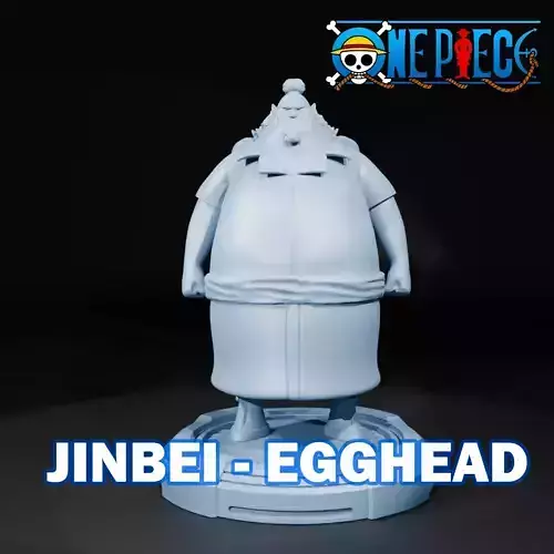 JINBEI FANART - EGGHEAD - ONE PIECE 3D print model