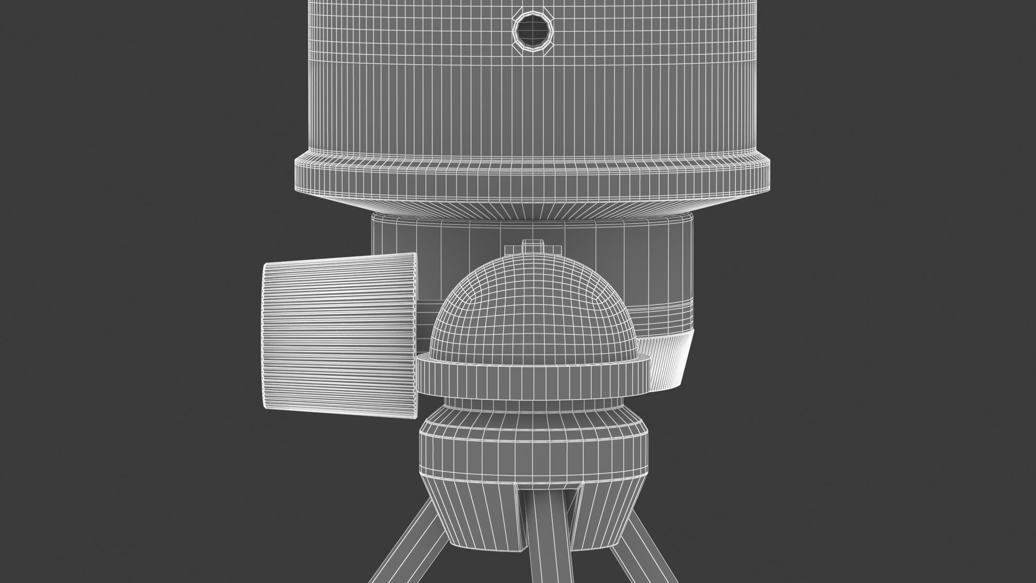 Yamaha YCM01U USB Micro Black 3D model_35