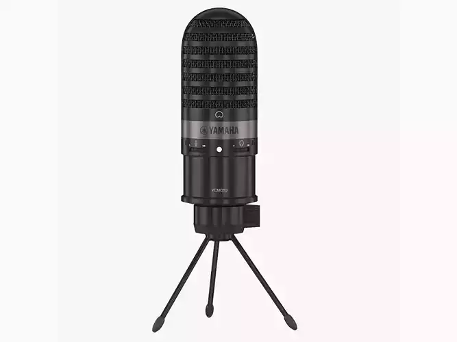 Yamaha YCM01U USB Micro Black 3D model