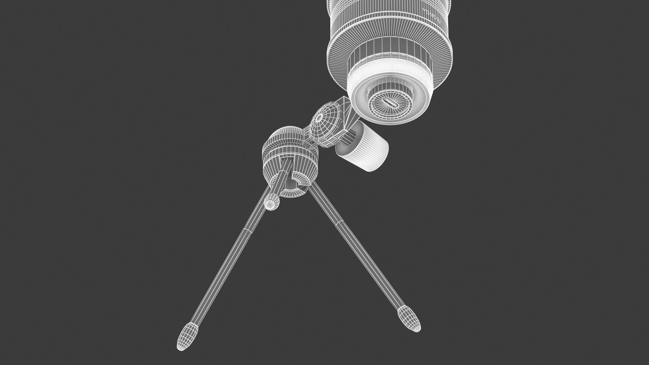 Yamaha YCM01U USB Micro Black 3D model_40