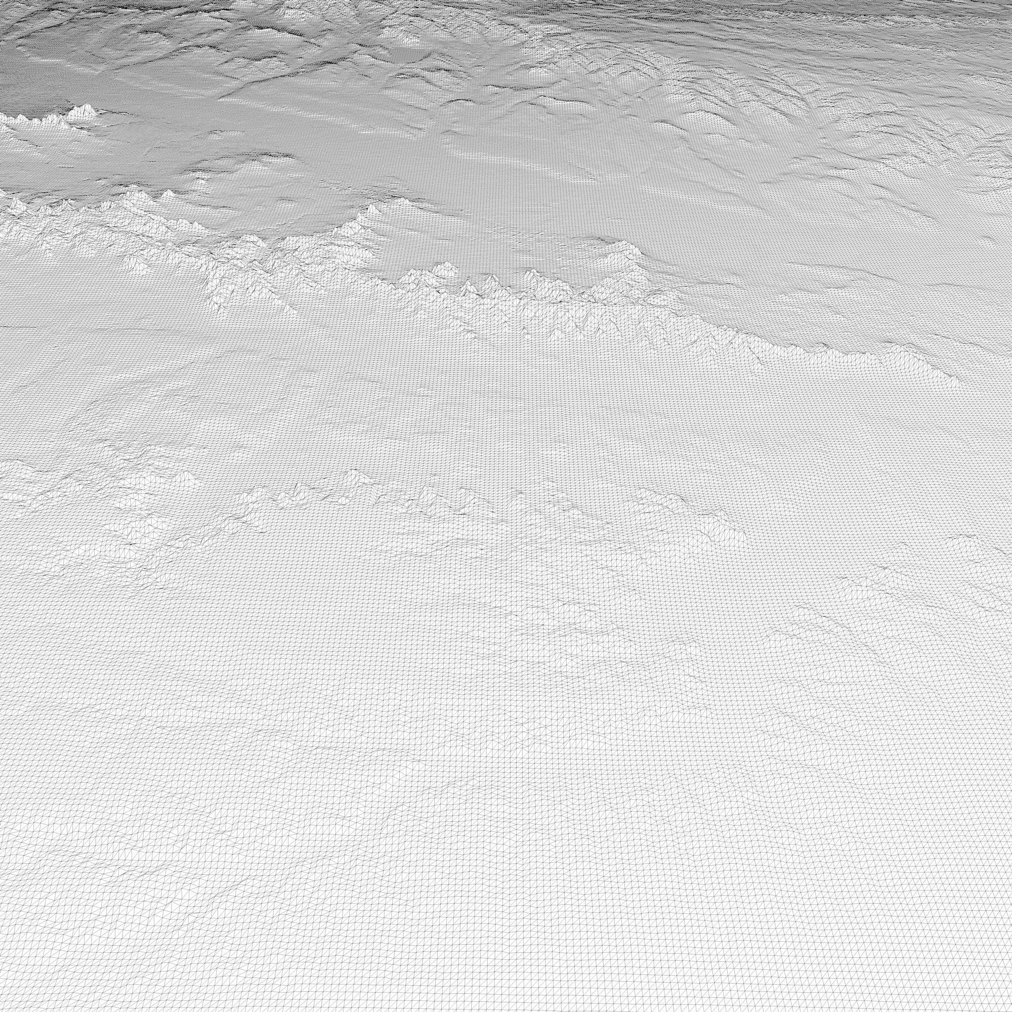 Nebraska Topographic Map STL Model 3D print model_6