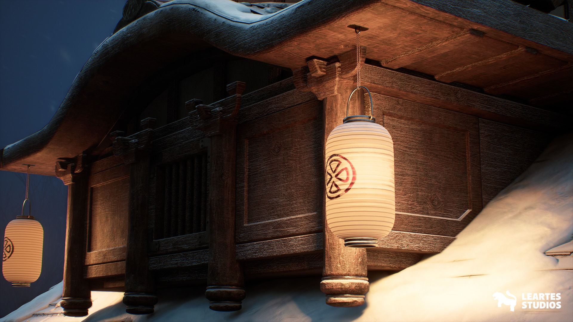 The Ancient Library Environment Low-poly 3D model_13