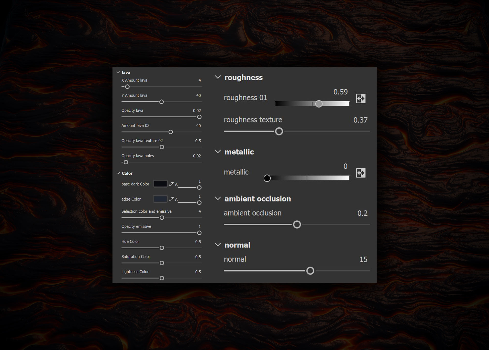 Lava bundle VOL 01 - Maps - Sbsar Texture_3