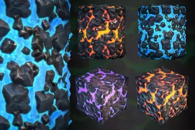 Lava bundle VOL 01 - Maps - Sbsar