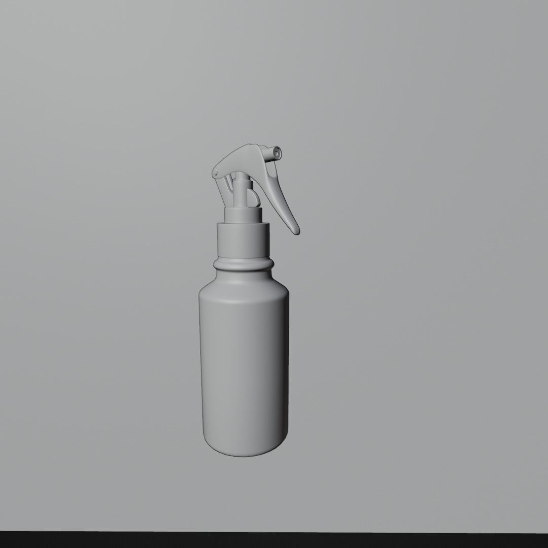 Perfume spray bottle 3D model_4