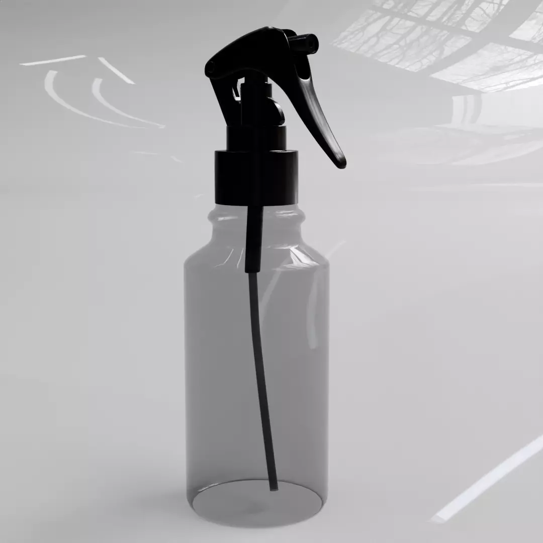 Perfume spray bottle 3D model_0