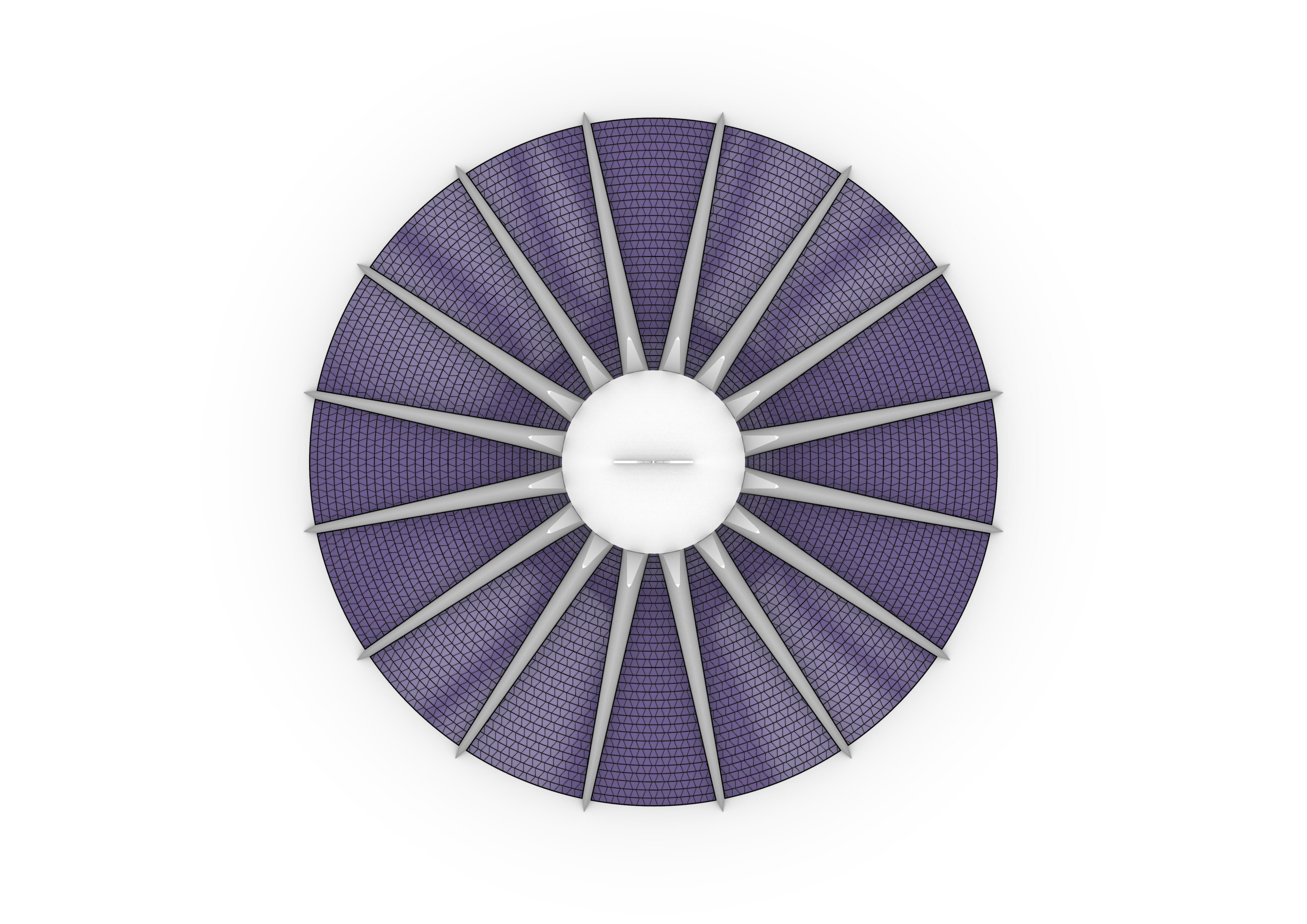 Cathedral Of Brasilla  3d Architectural Model 3D model_3