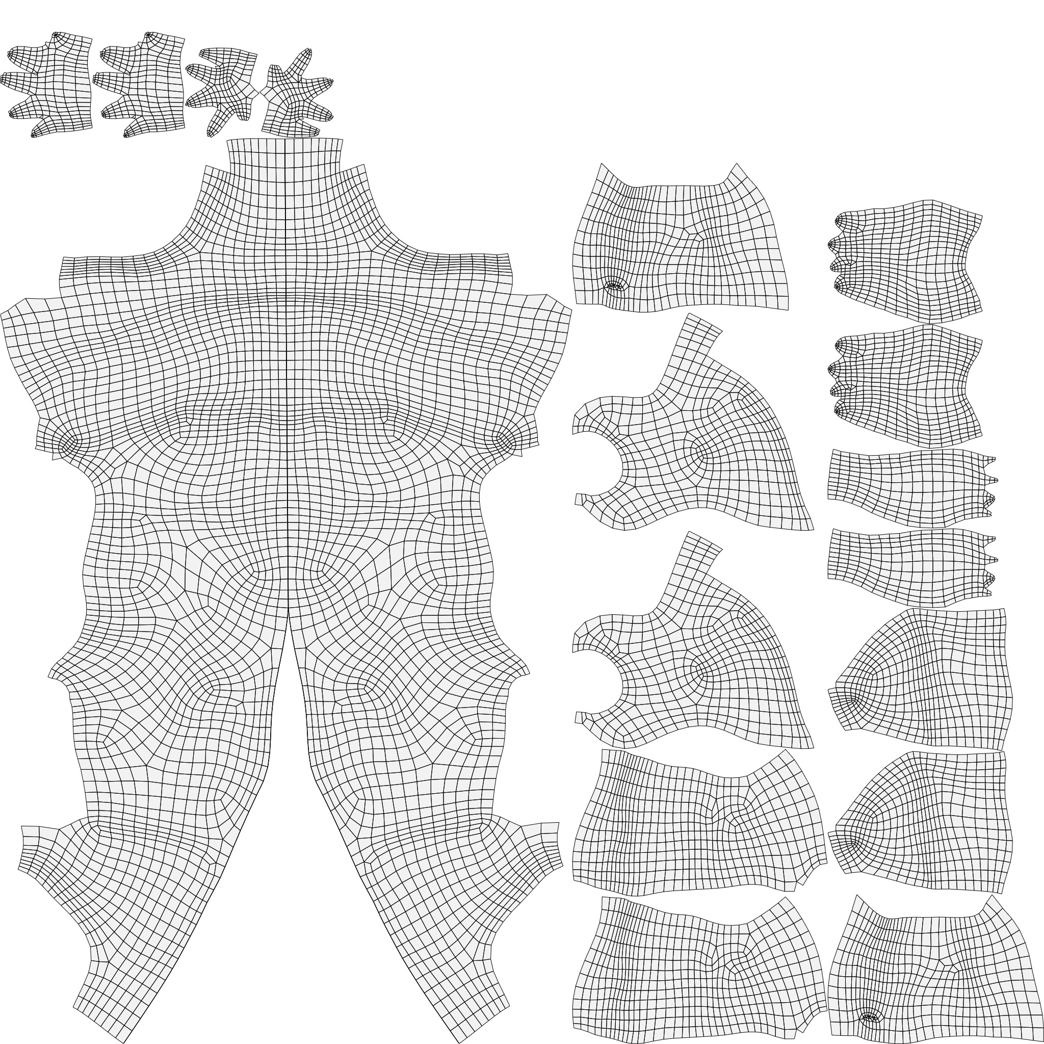 Orc Warrior Stlized 3D model_7