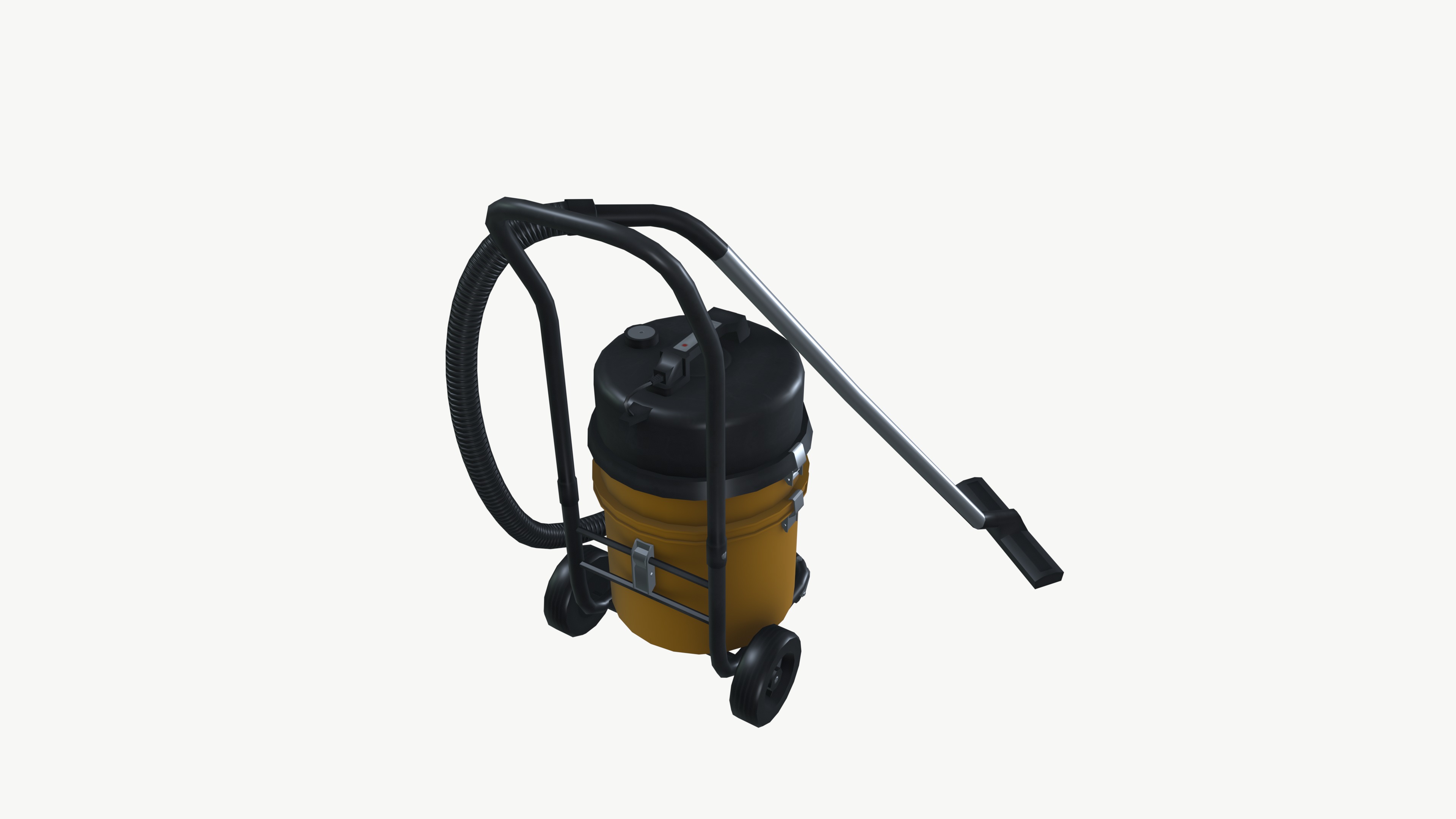 Vacuum cleaner 3D model_4