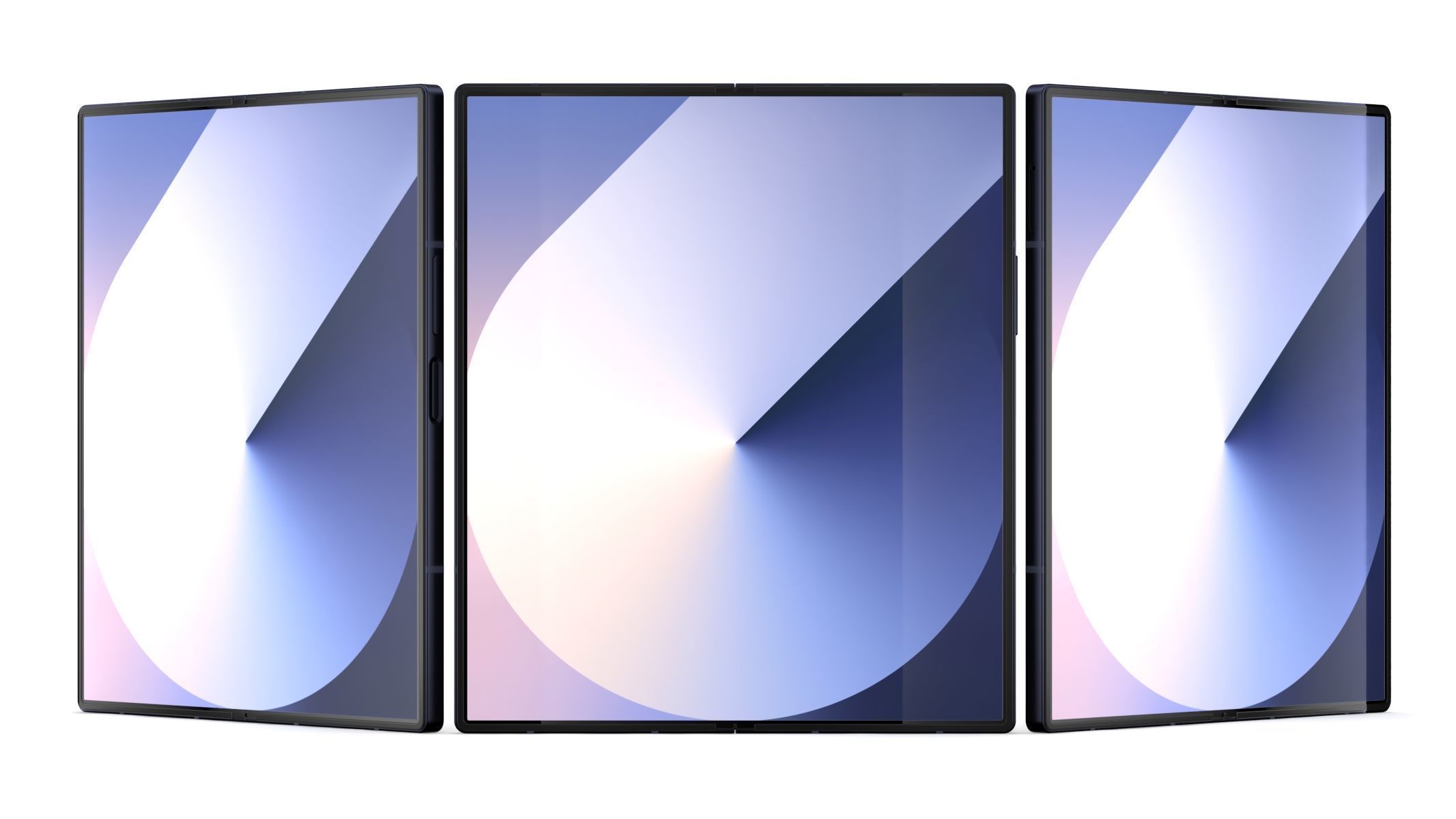 All the colors of the Galaxy Z Fold6 3D model_18