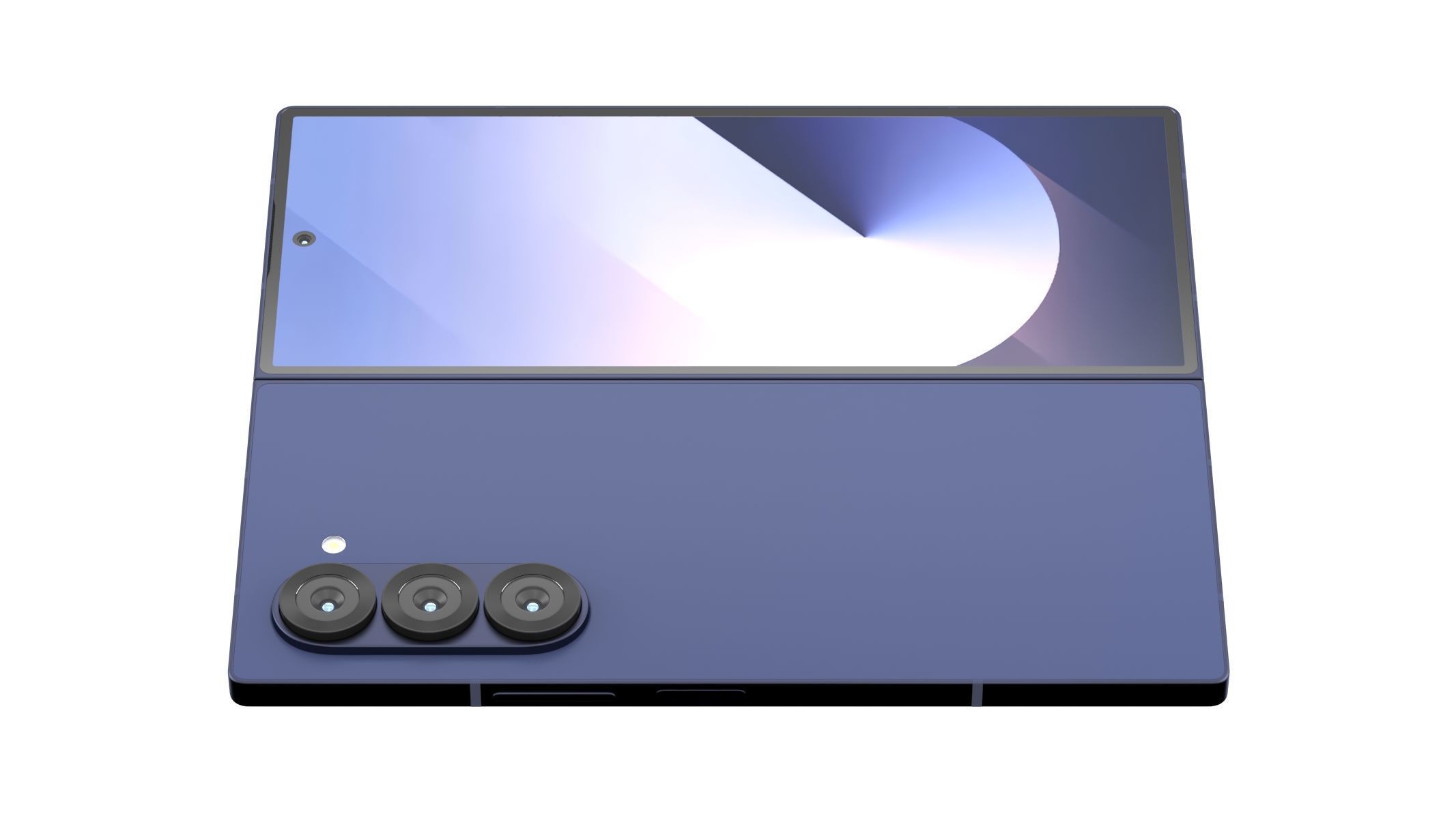 All the colors of the Galaxy Z Fold6 3D model_13