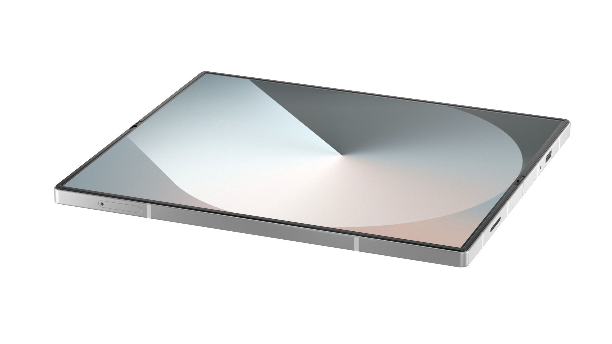 All the colors of the Galaxy Z Fold6 3D model_46