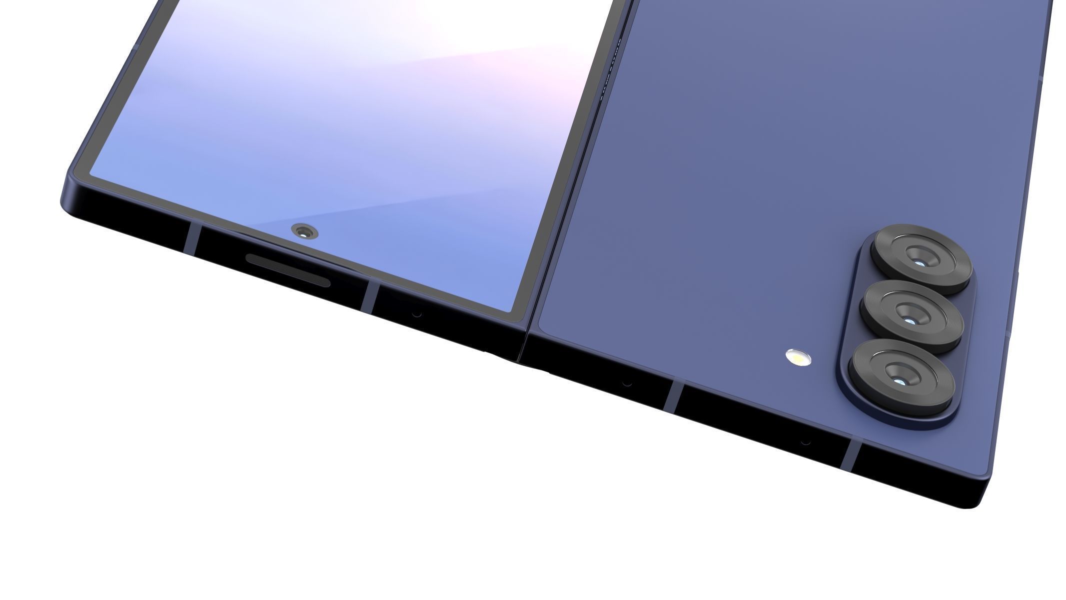 All the colors of the Galaxy Z Fold6 3D model_17