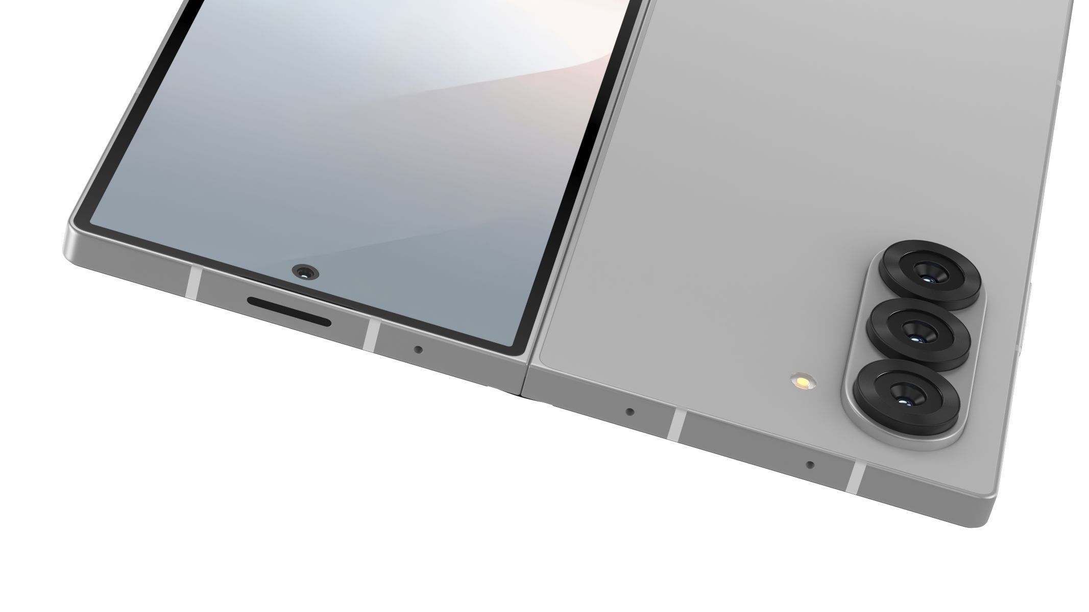 All the colors of the Galaxy Z Fold6 3D model_37