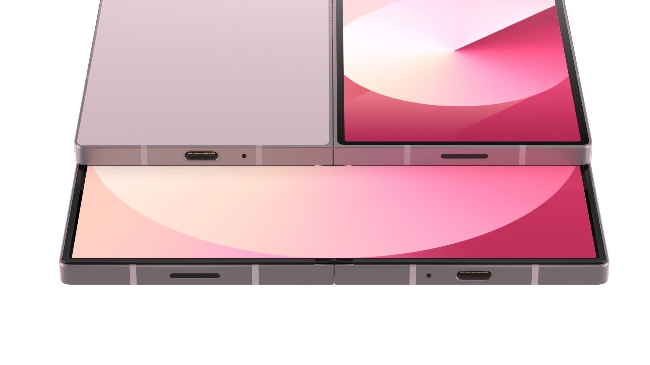 All the colors of the Galaxy Z Fold6 3D model_30