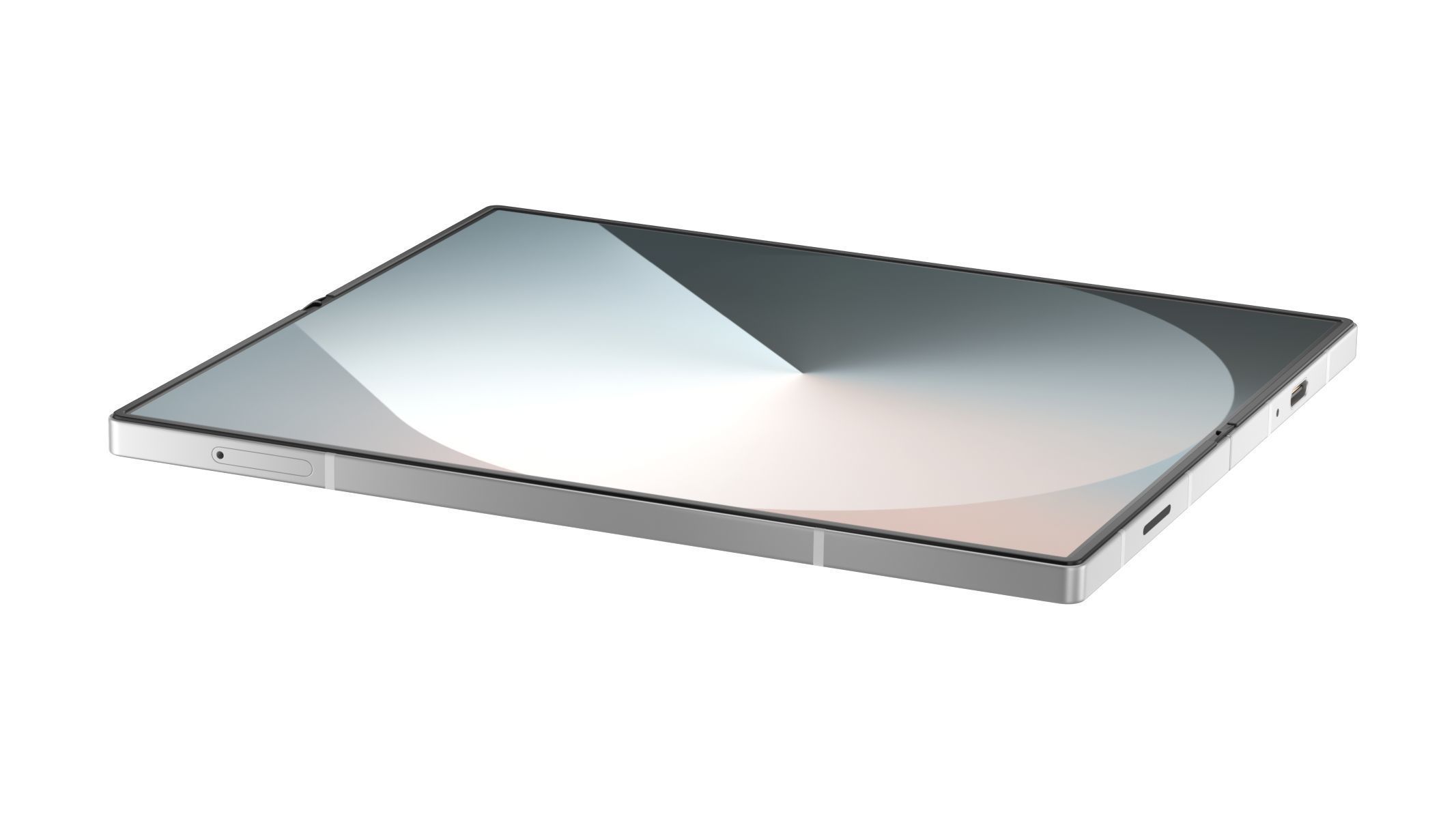 All the colors of the Galaxy Z Fold6 3D model_35