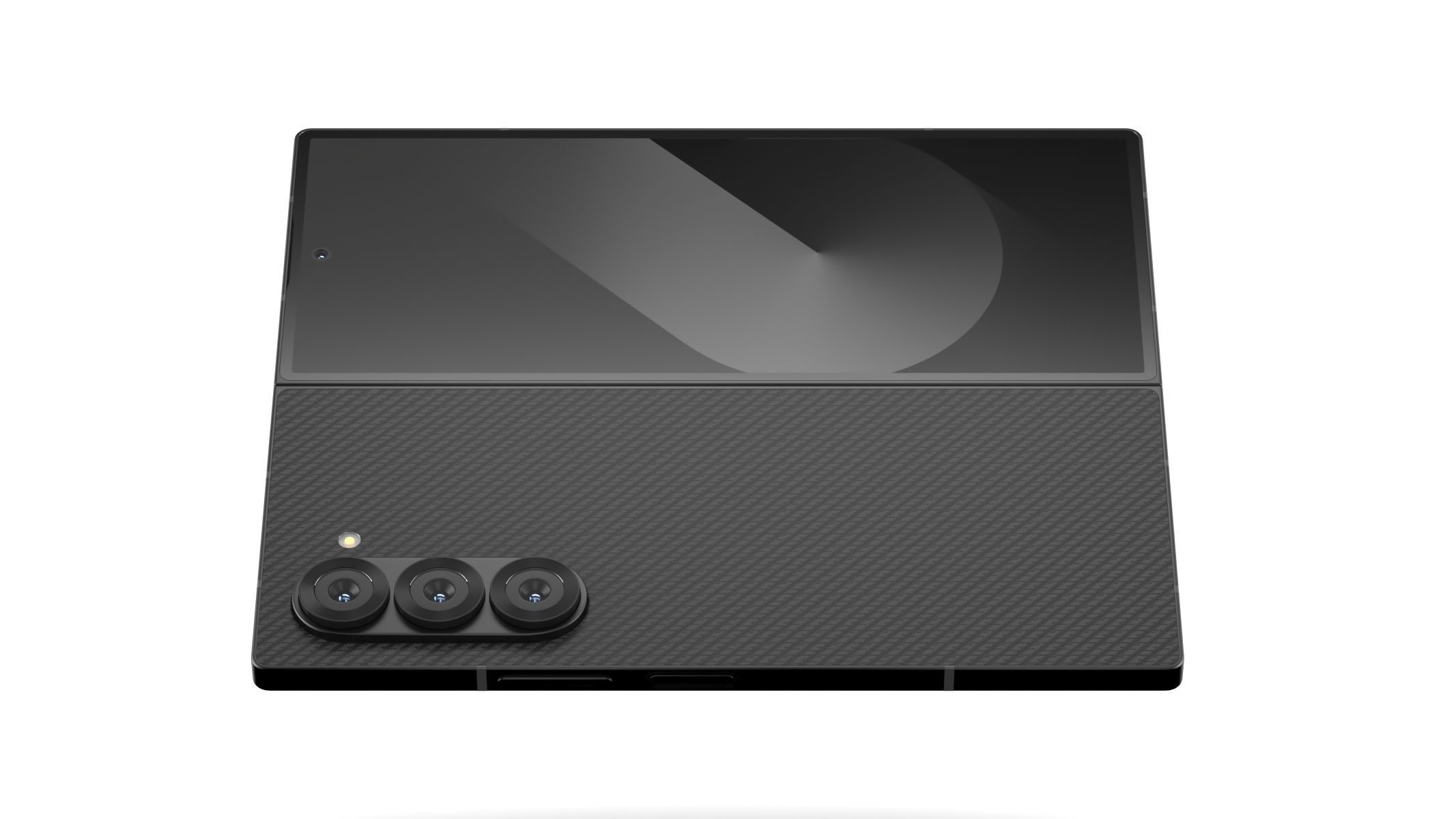 All the colors of the Galaxy Z Fold6 3D model_3