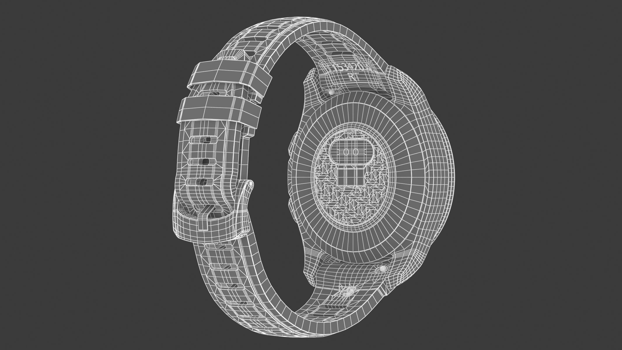 All the colors of the Tissot T-Touch Connect Sport 3D model_26