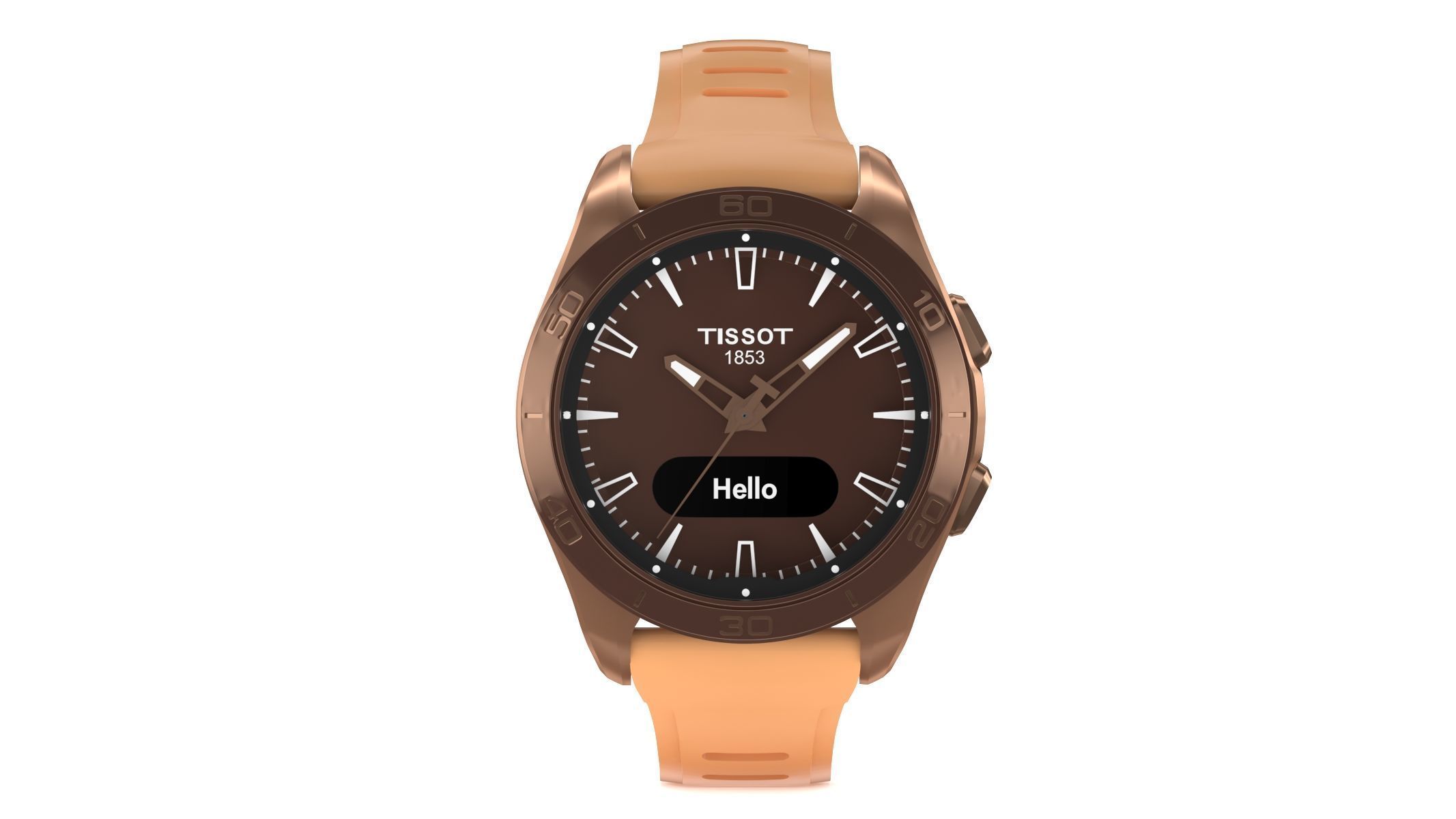 All the colors of the Tissot T-Touch Connect Sport 3D model_1