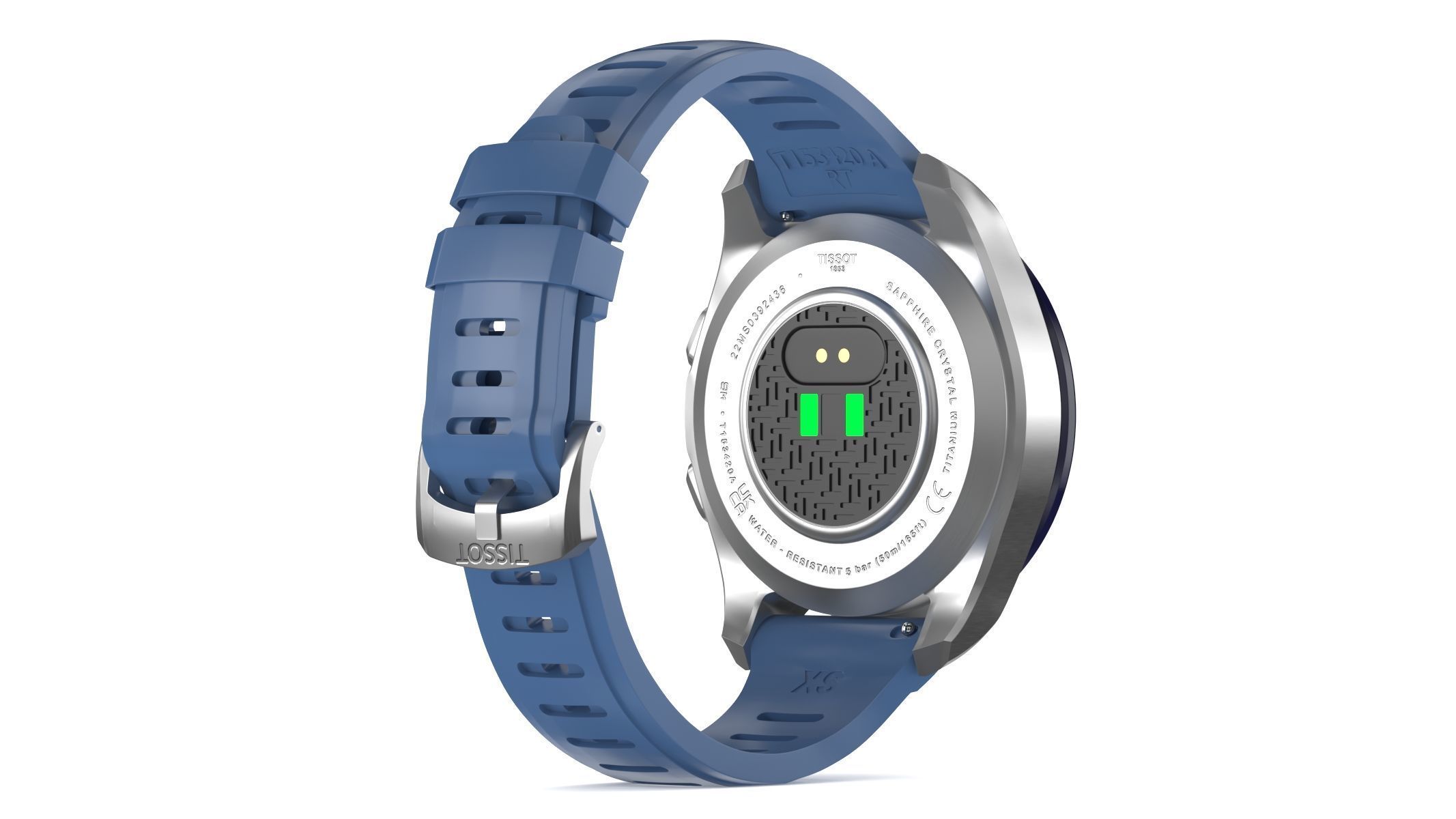 All the colors of the Tissot T-Touch Connect Sport 3D model_16