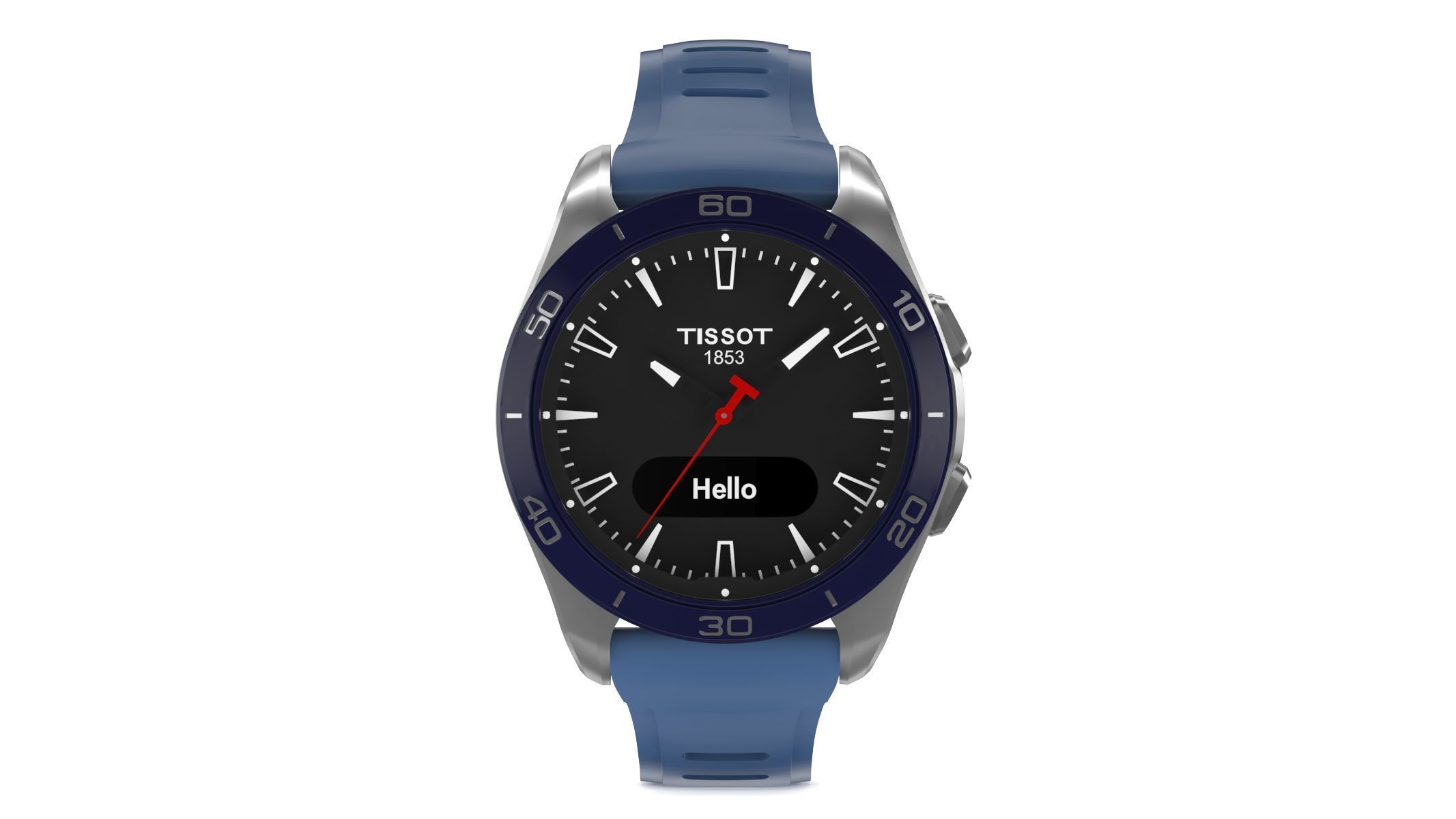 All the colors of the Tissot T-Touch Connect Sport 3D model_11