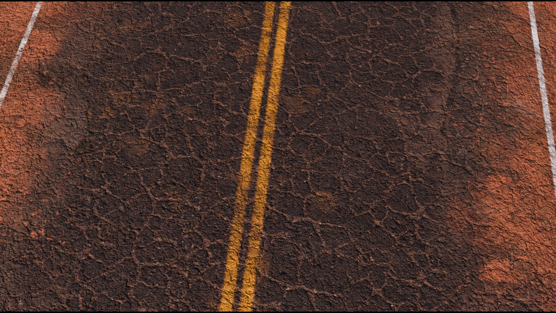 Desert Highway 3D model_2
