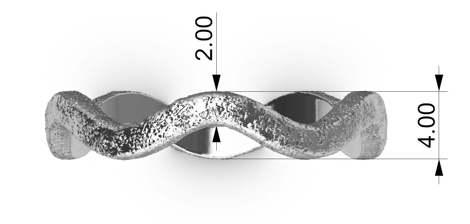 TWIST TEXTURE RING 3D print model_1
