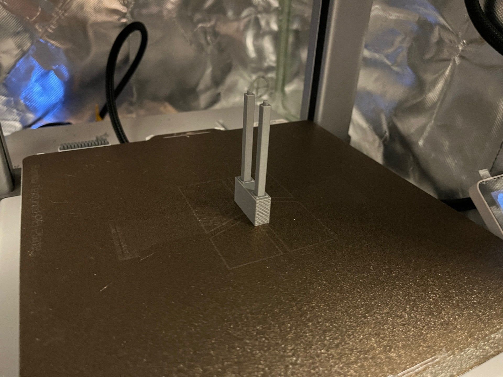 Model Railway Station Platform Footbridge with Lifts Modular 3D print model_32