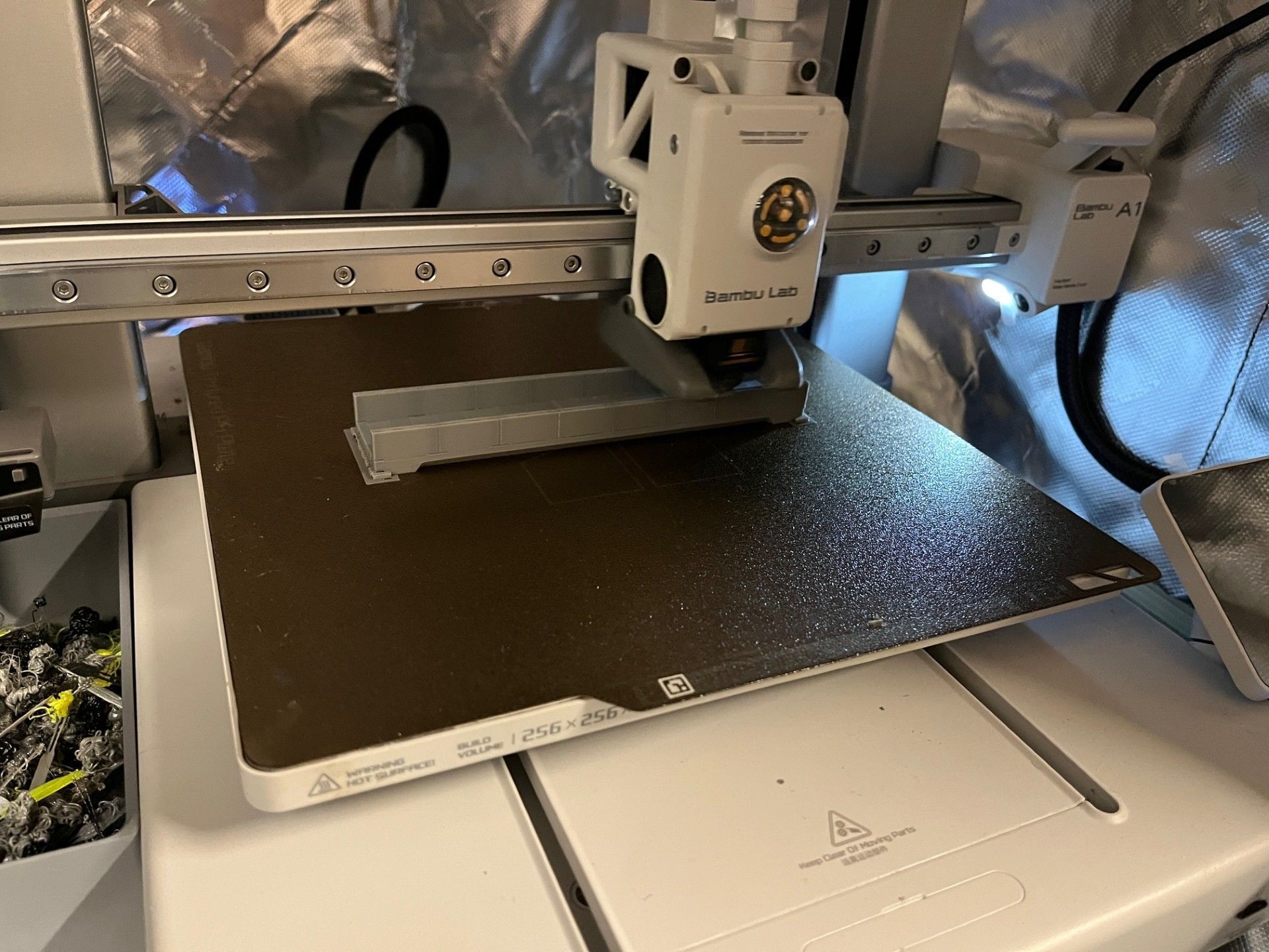 Model Railway Station Platform Footbridge with Lifts Modular 3D print model_30