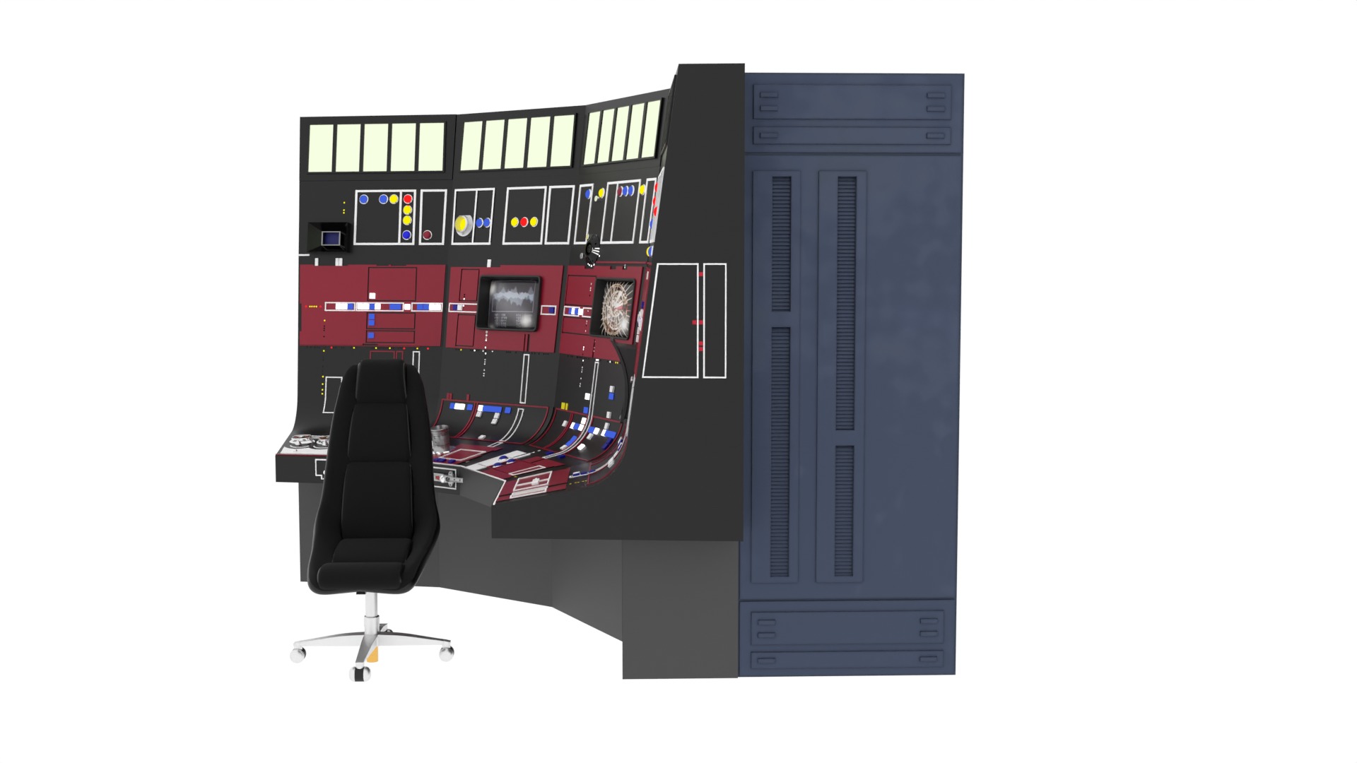 Set 3 - Docking bay Command Office 1-12 scale Blackseries 3D Model Collection_20