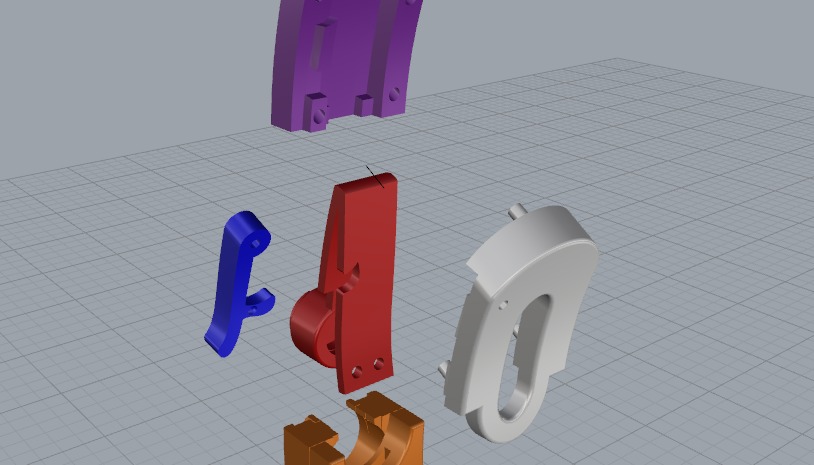   Cartier bracelet Size 17 3D print model_3