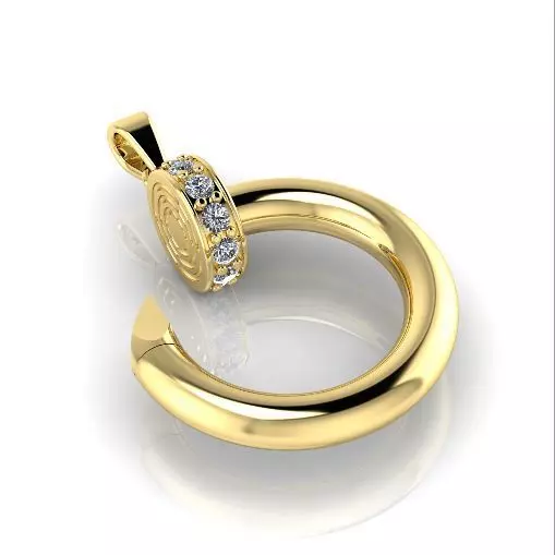 Pendant 3D print model_0