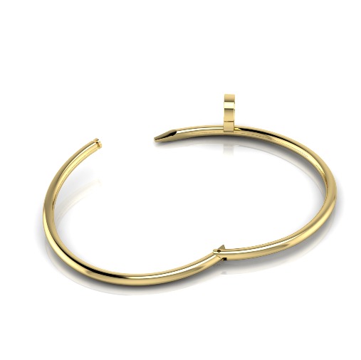   Cartier Bracelet   stones size 18 3D print model_10