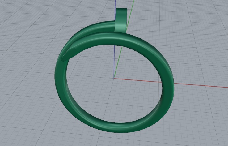 Ring size 12 3D print model_7