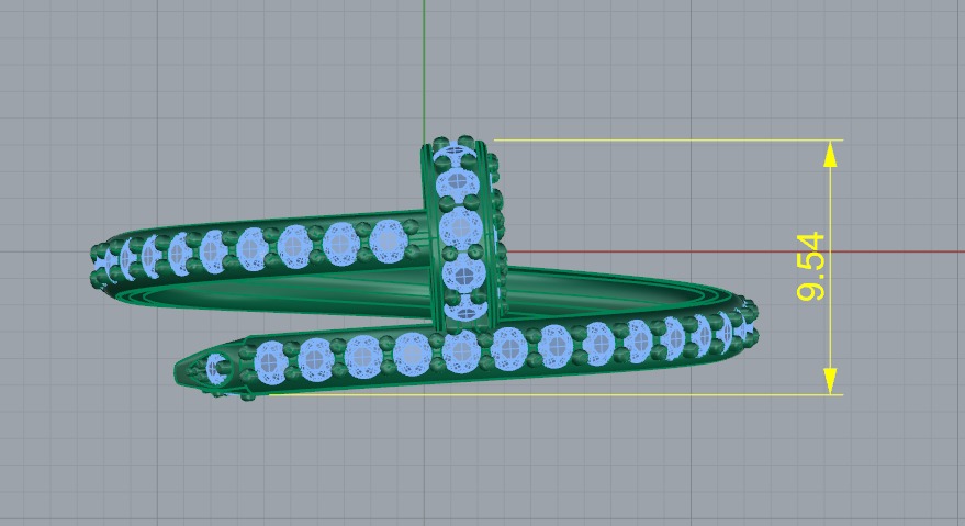 Ring size 10 3D print model_10