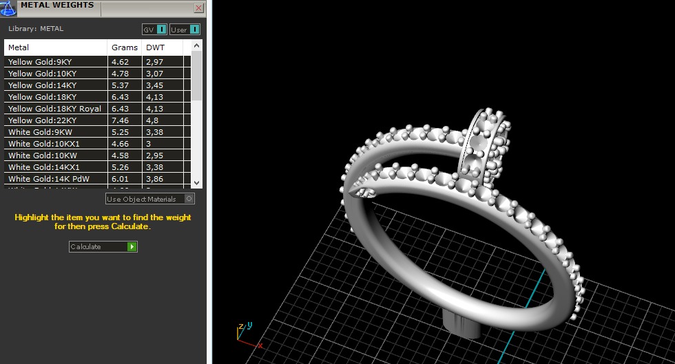 Ring size 10 3D print model_7